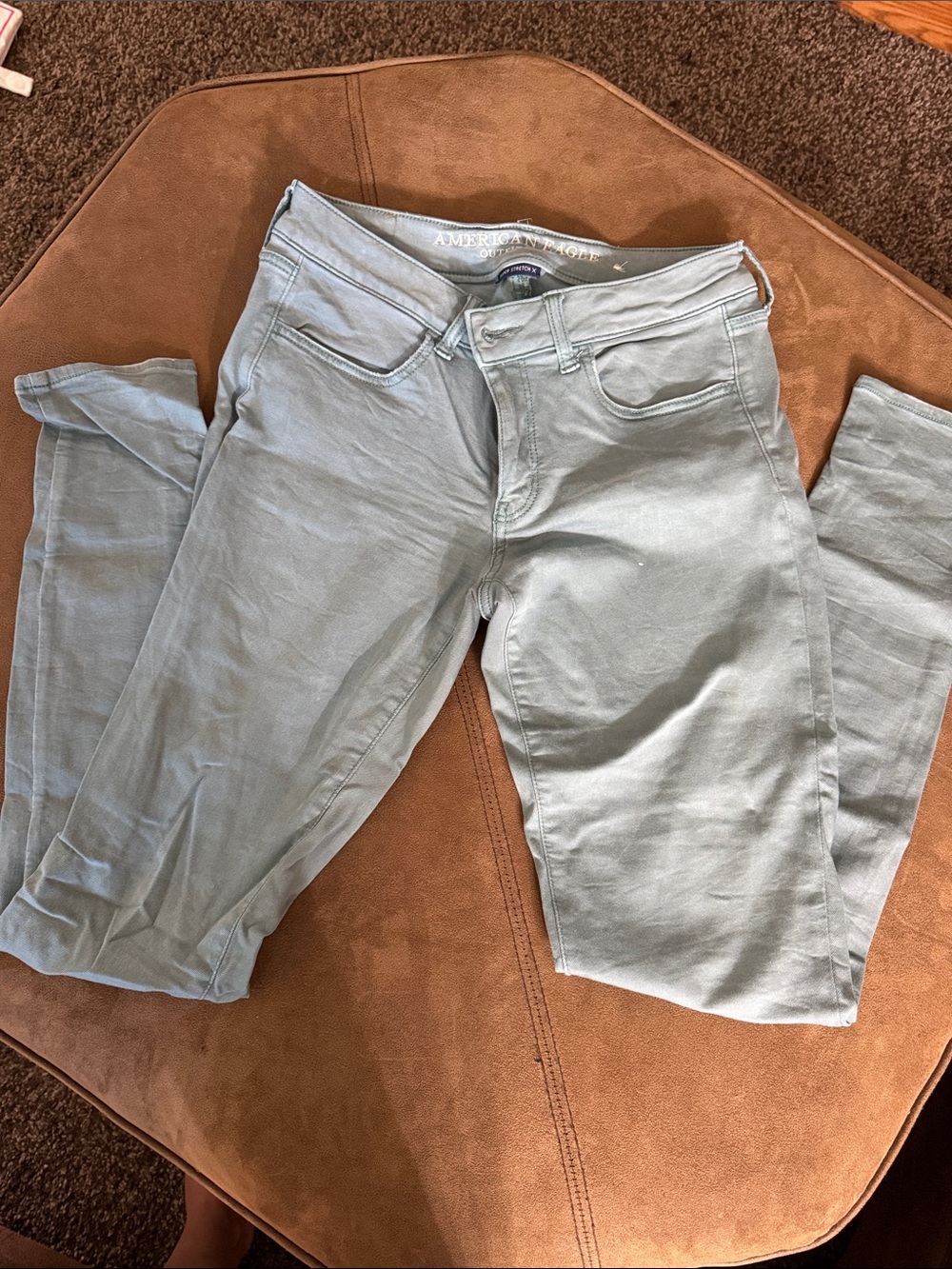 American Eagle Outfitters Pale Blue Skinny Jeans - Women's